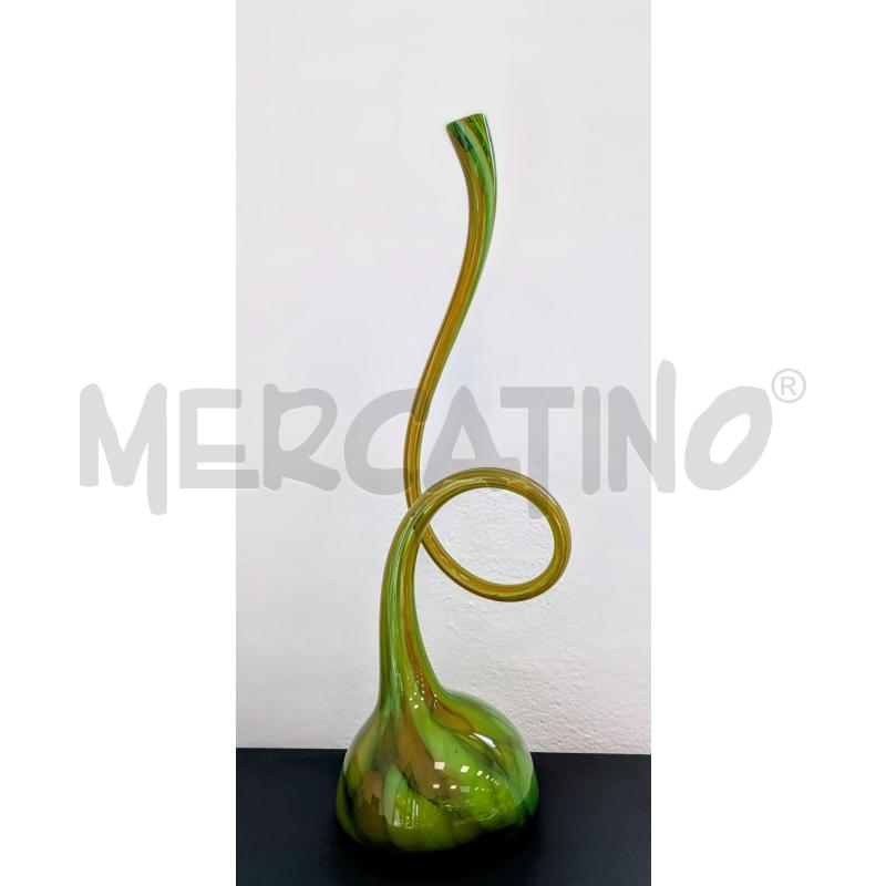 VASO ARTISTICO TONALITÀ VERDE  | Mercatino dell'Usato Lugagnano di sona 1