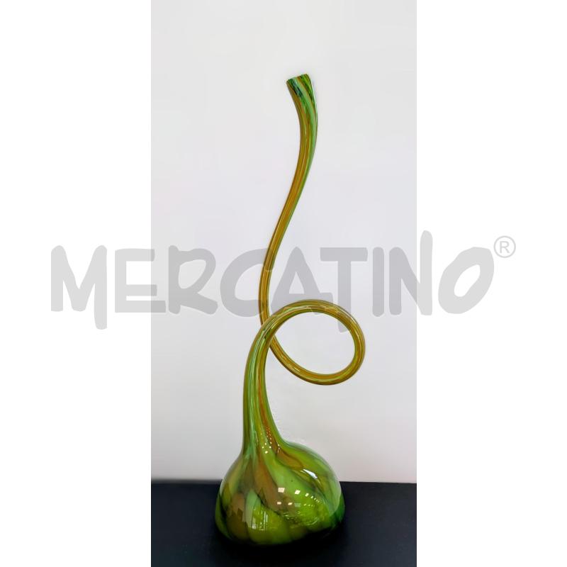 VASO ARTISTICO TONALITÀ VERDE  | Mercatino dell'Usato Lugagnano di sona 5
