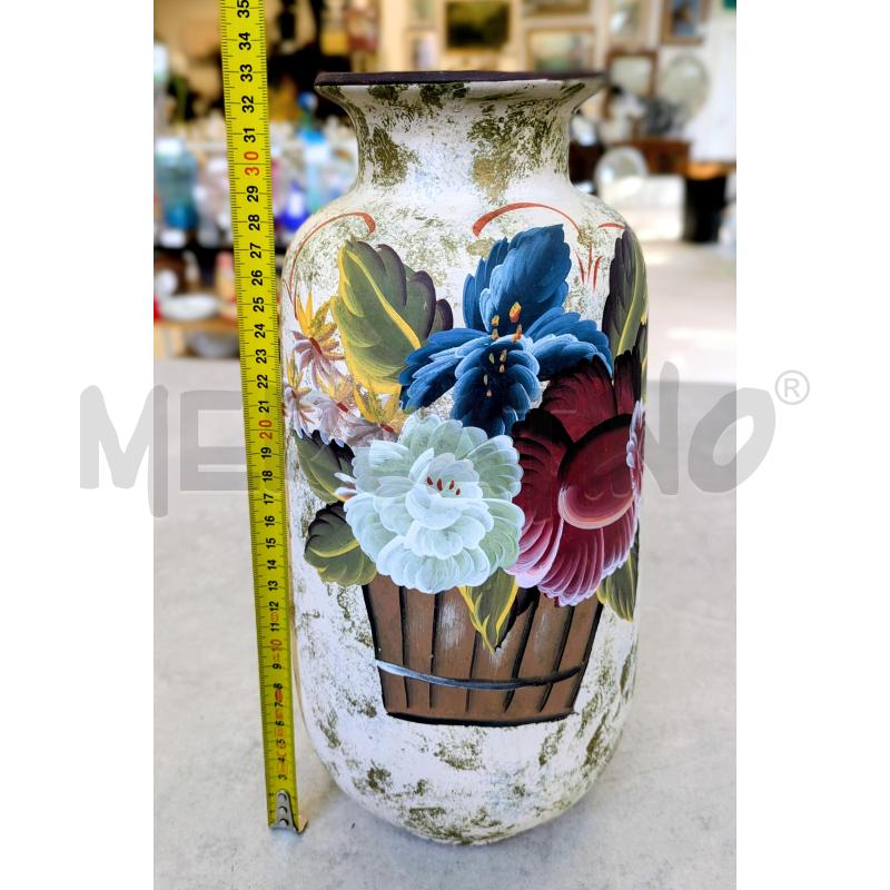 VASO CERAMICA MOTIVO  FLOREALE | Mercatino dell'Usato Lugagnano di sona 4
