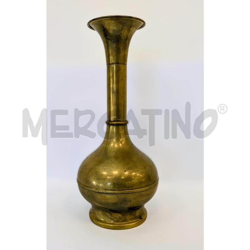 VASO IN OTTONE COLLO LUNGO  | Mercatino dell'Usato Lugagnano di sona 1