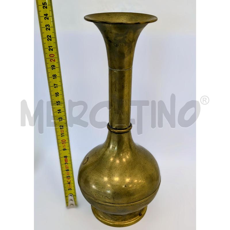 VASO IN OTTONE COLLO LUNGO  | Mercatino dell'Usato Lugagnano di sona 2