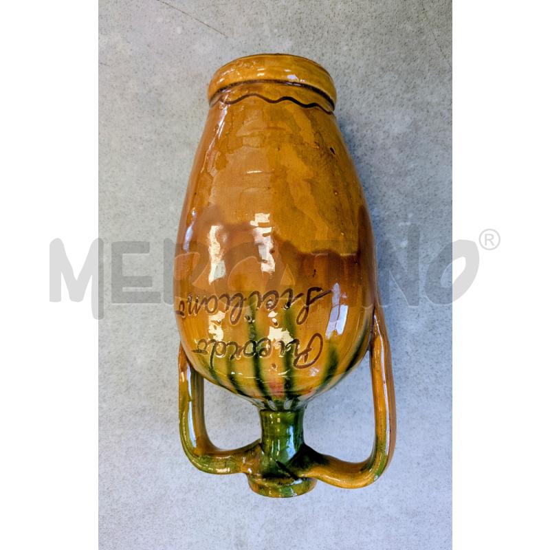 VASO TERRACCOTTA SICILIANO  DIPINTO  | Mercatino dell'Usato Lugagnano di sona 3