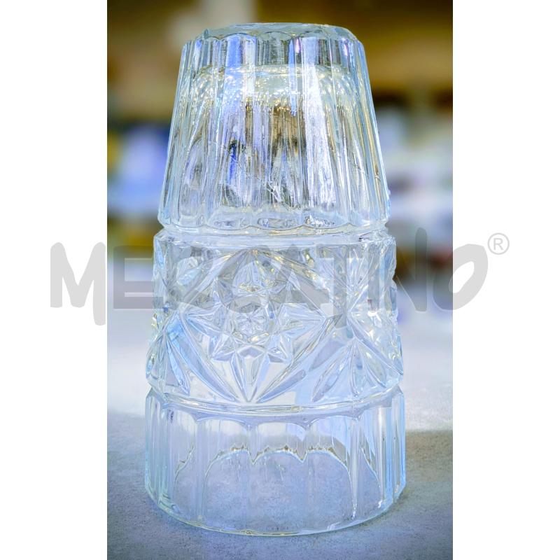 VASO VETRO  MOTIVI DECORATI | Mercatino dell'Usato Lugagnano di sona 3
