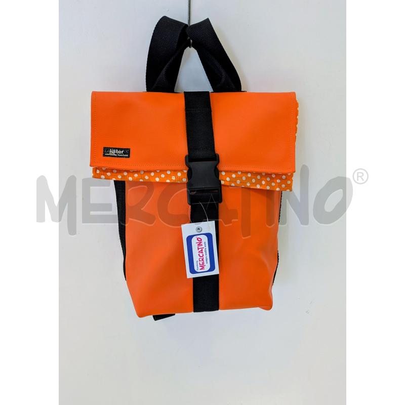 ZAINO LISTER COP. SOCIALE ARANCIONE  | Mercatino dell'Usato Lugagnano di sona 2