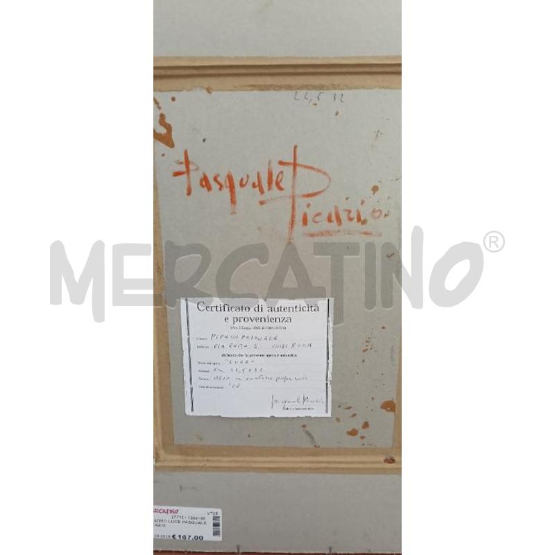 QUADRO LUCE PASQUALE PICAZIO | Mercatino dell'Usato Viterbo 3
