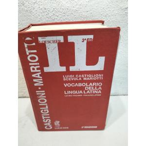 CASTIGLIONI MARIOTTI – DIZIONARIO LATINO – LOESCHER TERZA 1990 – Sostenibile