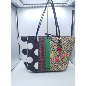 Donna Desigual Borsa grande con patch serpente