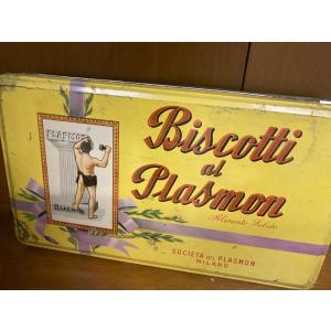 scatola in latta biscotti Plasmon anni 60 - Collezionismo In vendita a  Catania